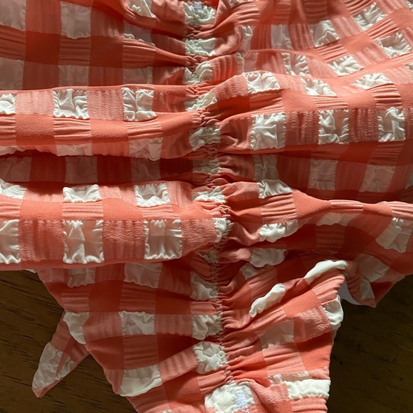 Montce shrimp gingham NWT - Picture 4 of 7
